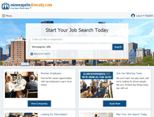 Tablet Screenshot of minneapolisdiversity.com